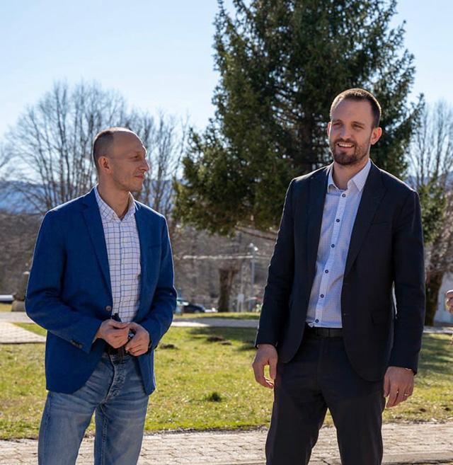 Župan i ministar u obilasku Lovinca                                                                                                                                                                                                                       